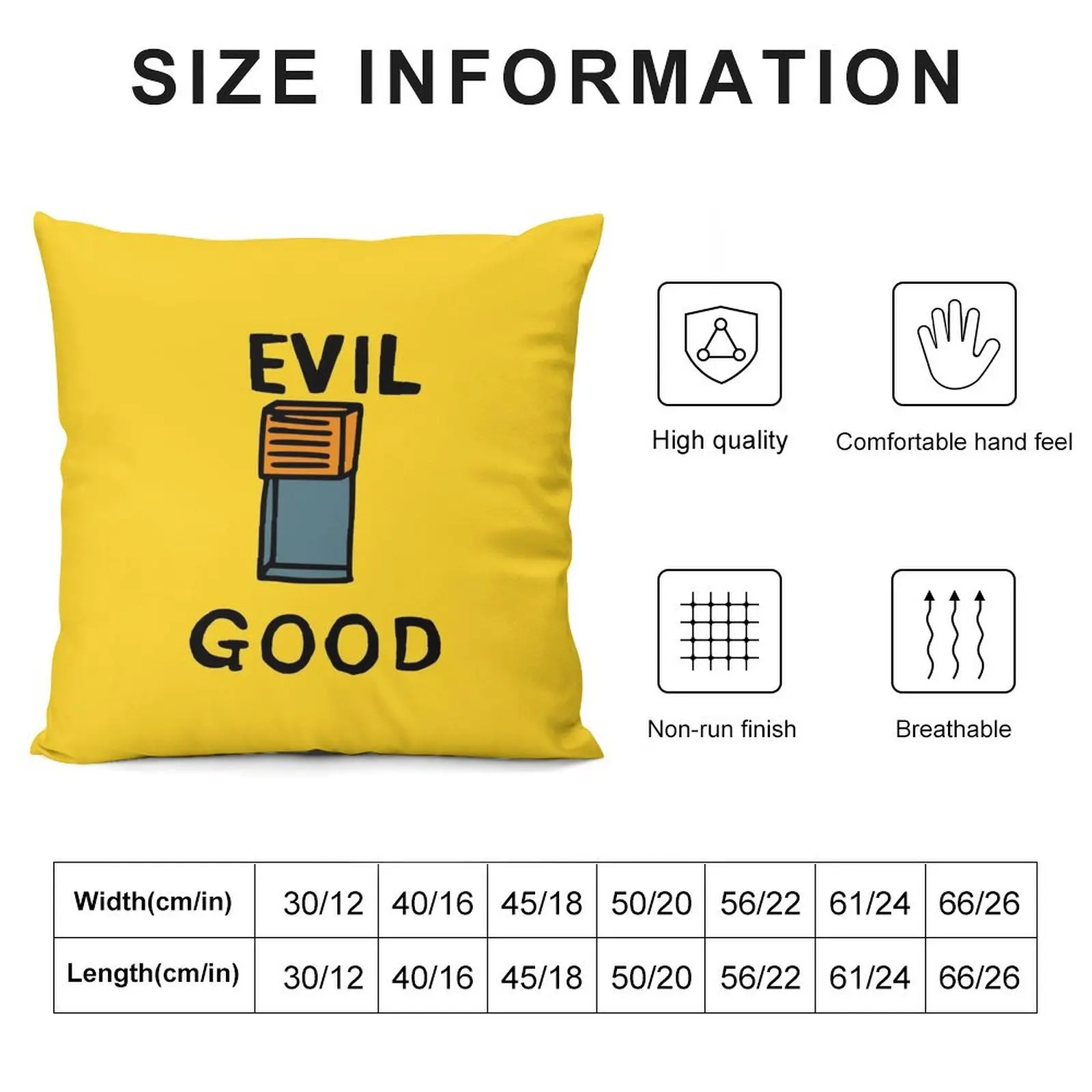 Mode Evil Throw Pillow christmas decorations 2025 Pillowcase Decorative Cushions pillow