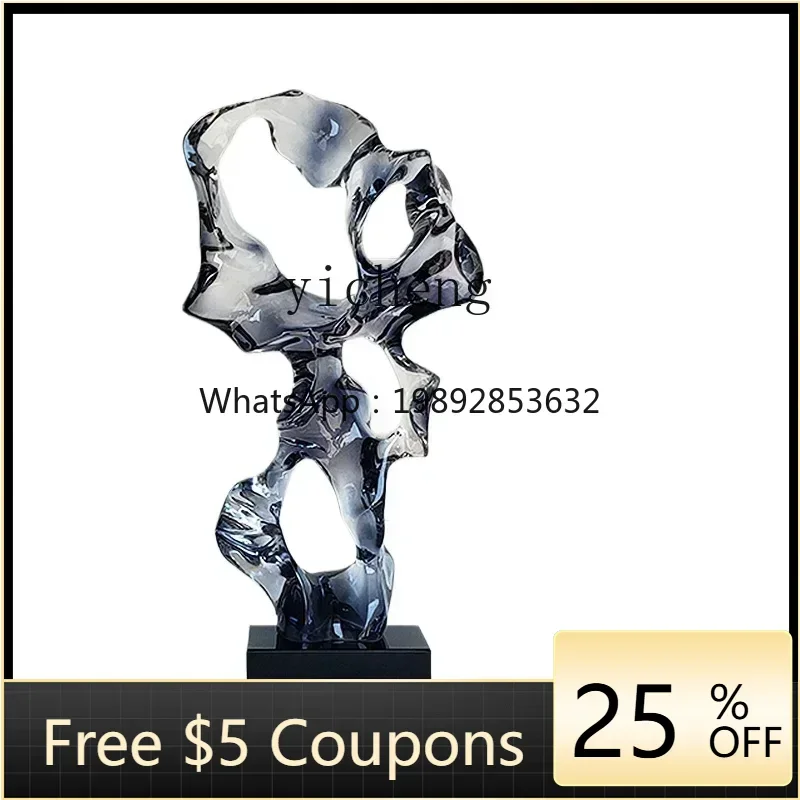 

B1 Entrance Meaning Fortune Ornament Living Room Wine Cabinet Art Installation Soft Decoration Sculpture