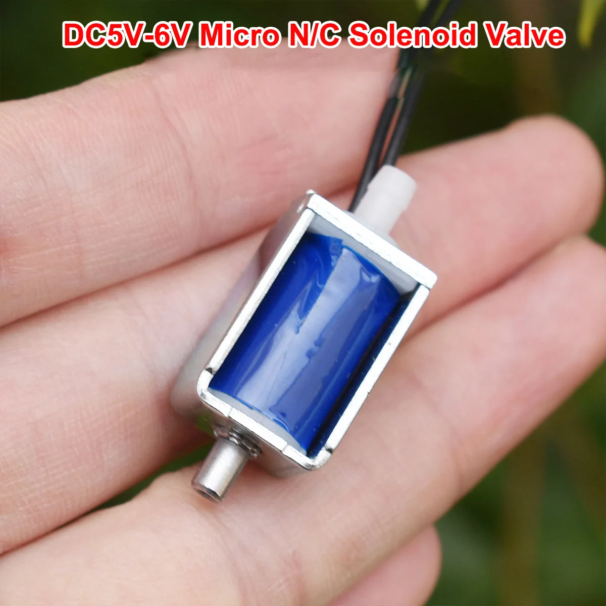 Image of Mini Elektrisches Magnetventil 2-Positionen 2-Wege DC 5V 6V N/C Normalerweise Geschlossen Mikro-Luft-Gas-Ventil Durchflussregelung DIY Pumpe Massagegerät