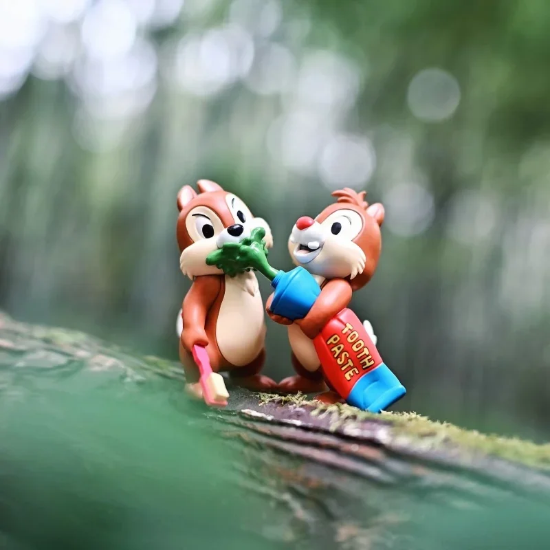 Chip y Dale Brothers, buena serie, caja ciega, figura de juguete Kawai, adornos decorativos de escritorio, juguetes para niños, regalo de cumpleaños