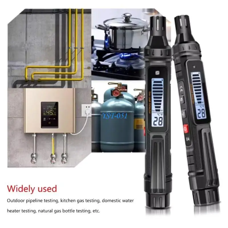 

E15A Easy Carry Gas Detectors Detectors Decection Gas Degence Deviction для безопасности метана и природного газа