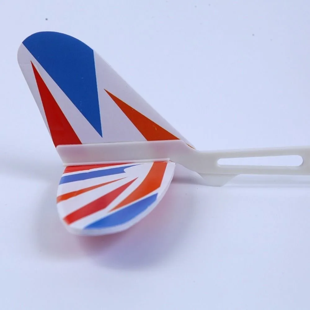 DIY Hand Throw Flying Glider Planes Adjustable Center 325*400mm Flying Plane Airplane Glider Assembly Model For Children
