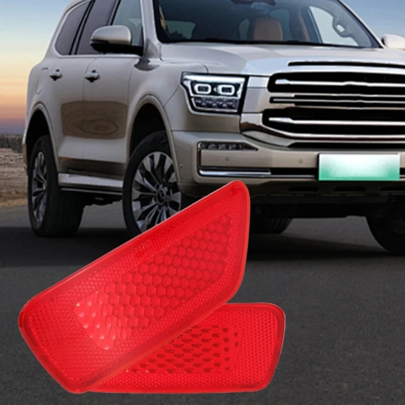 Vehicle Rear Bumper Reflector Light Waterproof & Dustproof Suitable for Enhances Night Visibility 57010721AC 57010720AC