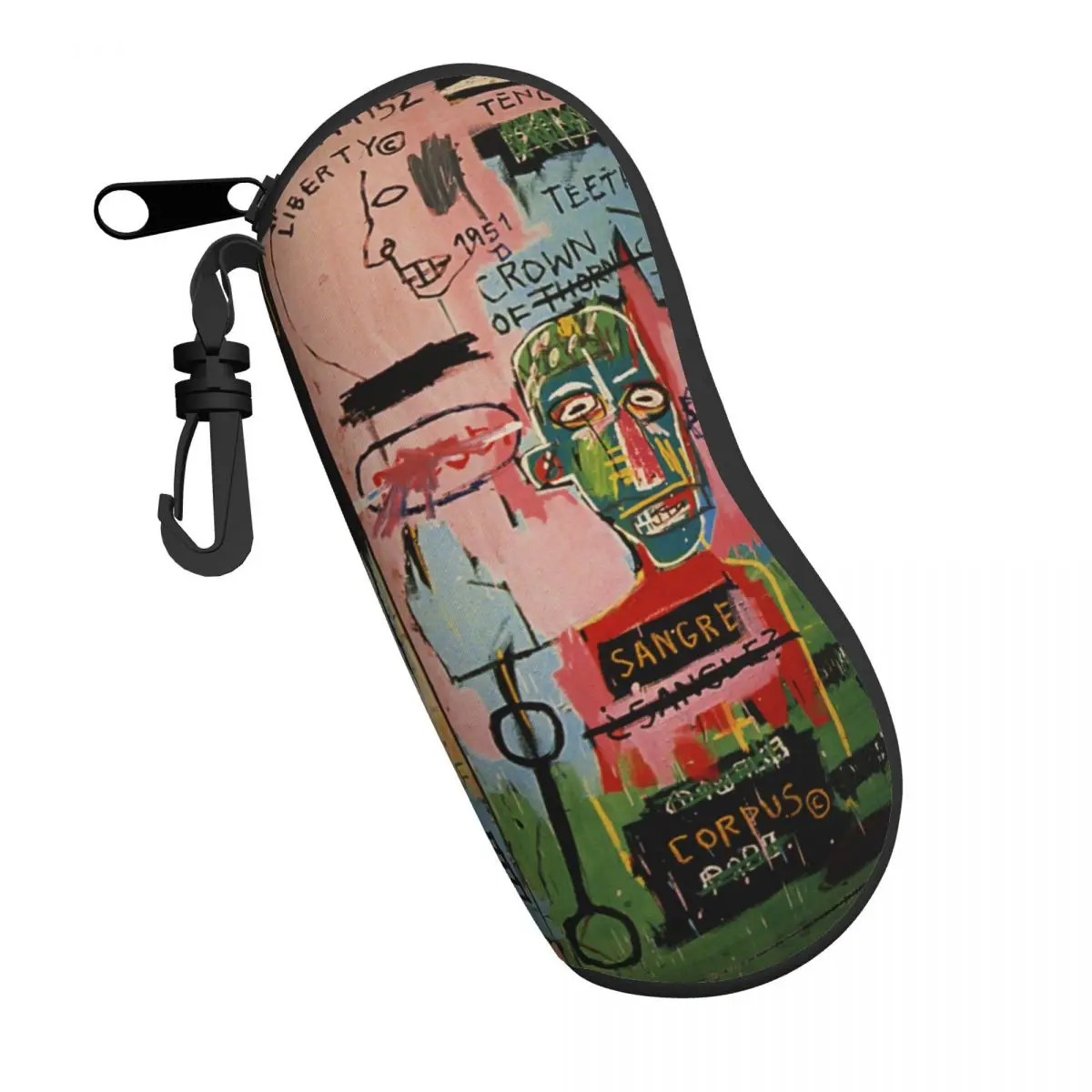 Custom In Italian Shell Eyeglasses Case Women Men Cute Basquiats Glasses Case Sunglasses Box Pouch