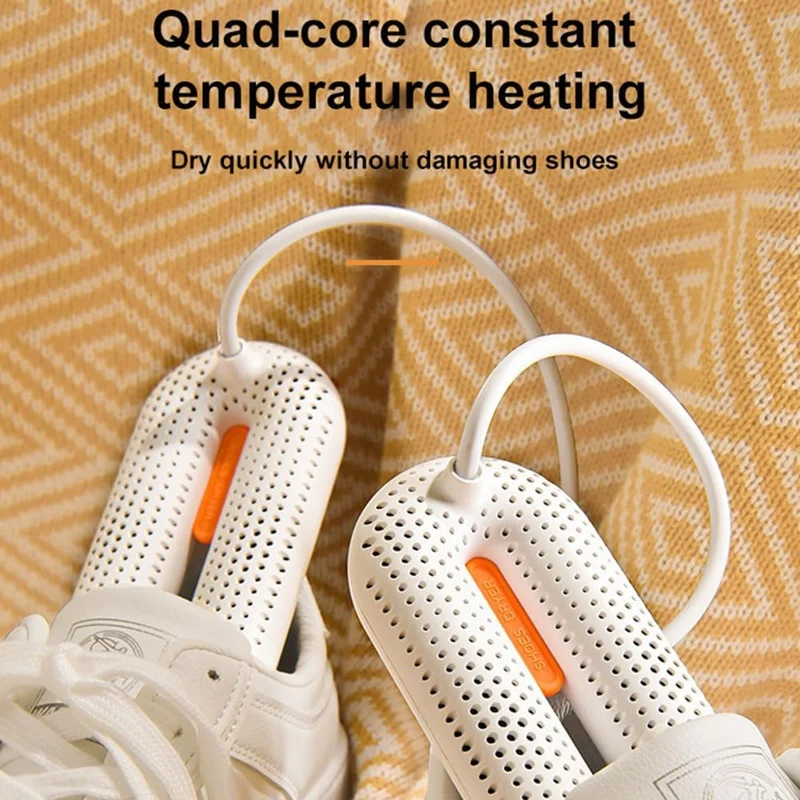 Электрическая сушилка для обуви Портативная выдвижная сушилка для ботинок Интеллектуальная сушилка для обуви для перчаток Американская вилка
