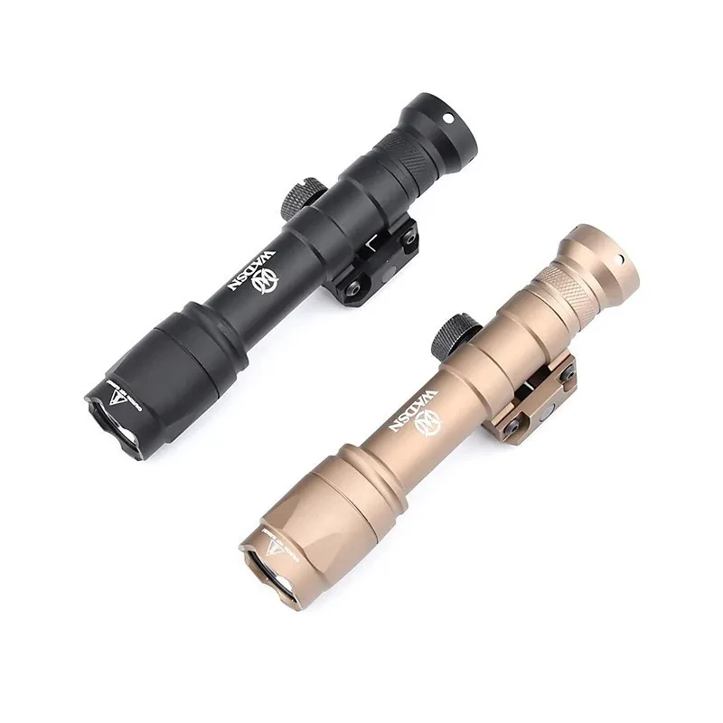 WADSN  M600 M600C M300 Tacitcal Airsoft Weapon Flashlight M300C Mini Scout Light LED Hunting Lamp Fit 20mm Picatinny Rail