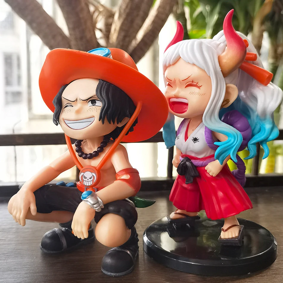 Anime-Zubehörserie ONE PIECE Luffy Solon Sanji Q-Version Sitzende Figur Kindermodell Spielzeug Geschenk Sammlerstück – Detail 8