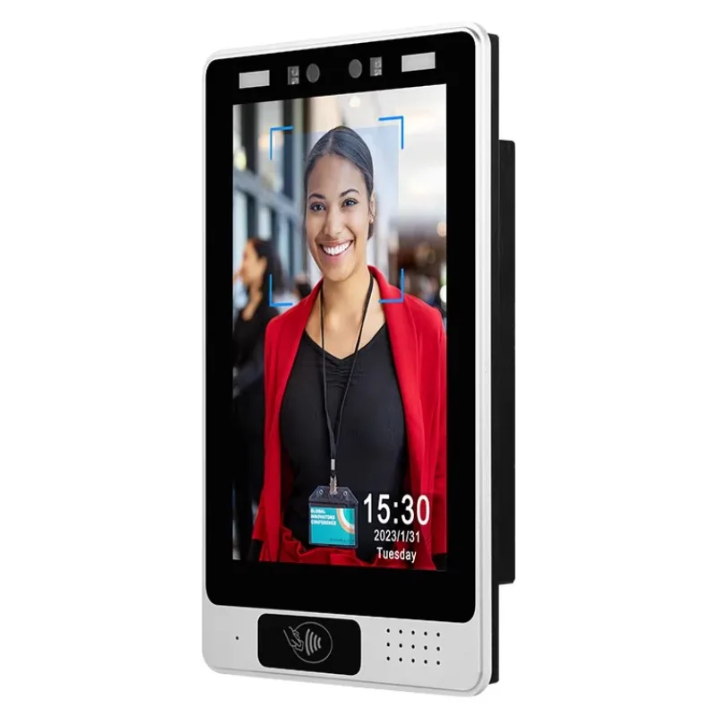 2026 لوحة تحكم في الوصول الذكية المنزلية الفريدة من نوعها 8 بوصة RK3288 2GB + 32GB Android AIO اللوحي الذكي مع التعرف على الوجه