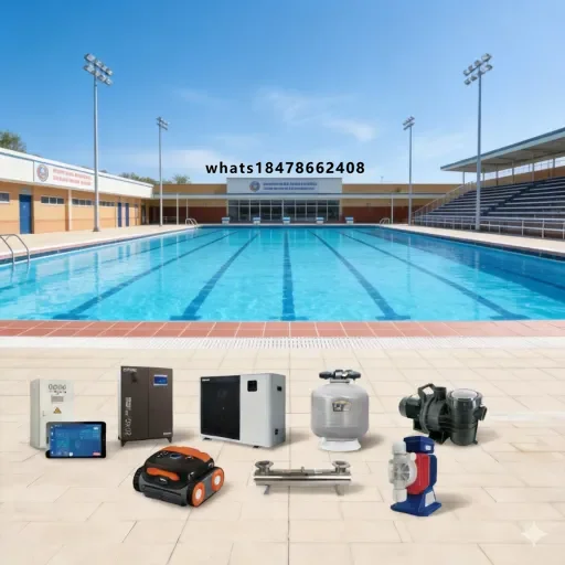 DSL Complete Commercial Swimming Pool Equipment System | Turnkey Solution for School & Sport Projects