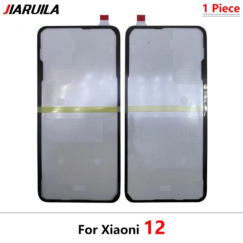 Yapıştırıcı Sticker arka konut pil kapağı bant su geçirmez için Xiaomi 11 Lite 12 Pro/not 11 Pro 7 9S 10 su geçirmez Sticker