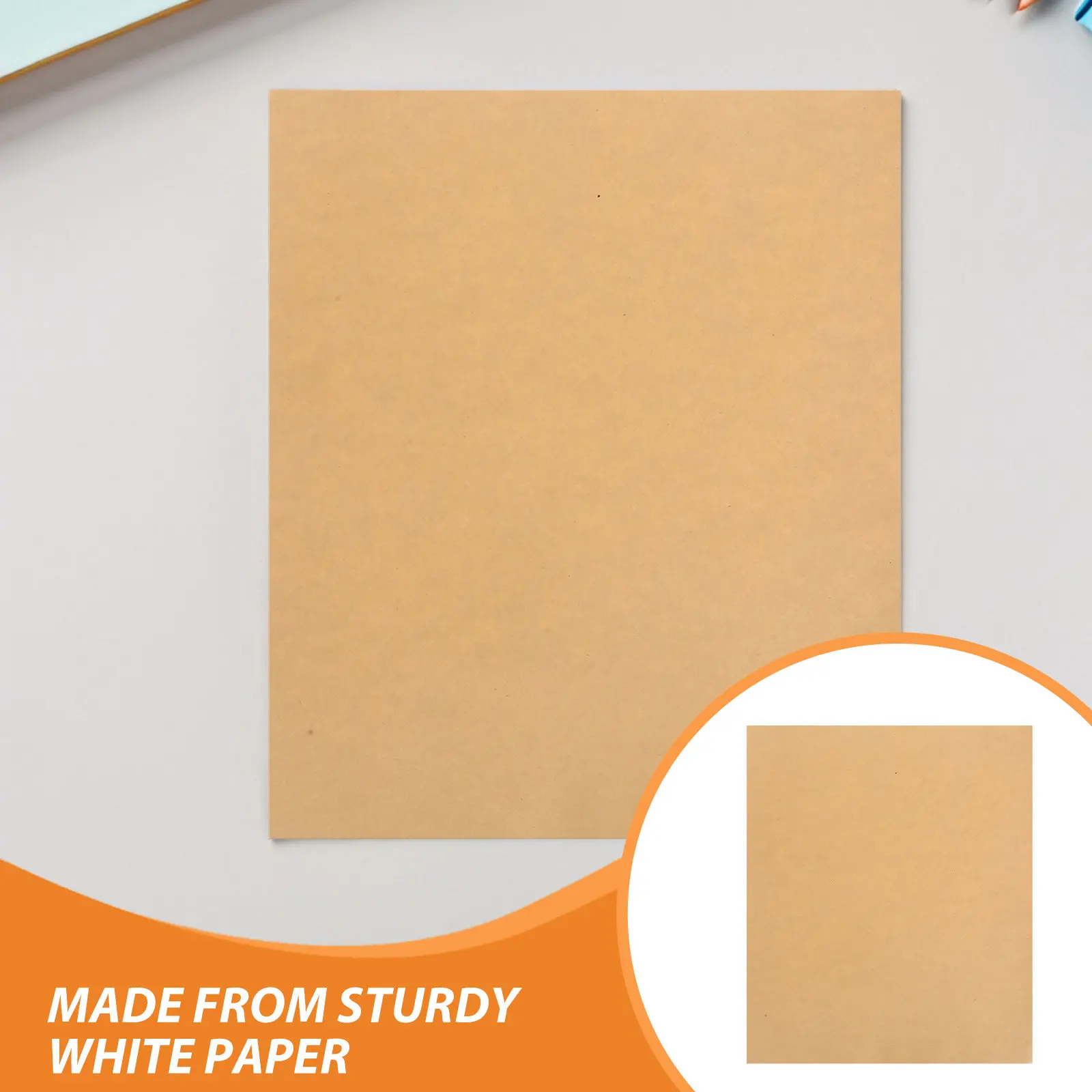 50Pcs Blank Braille Writing Paper Pack for School - Smooth Textured Surface Enhances Tactile Writing Skills Ideal for Beginners
