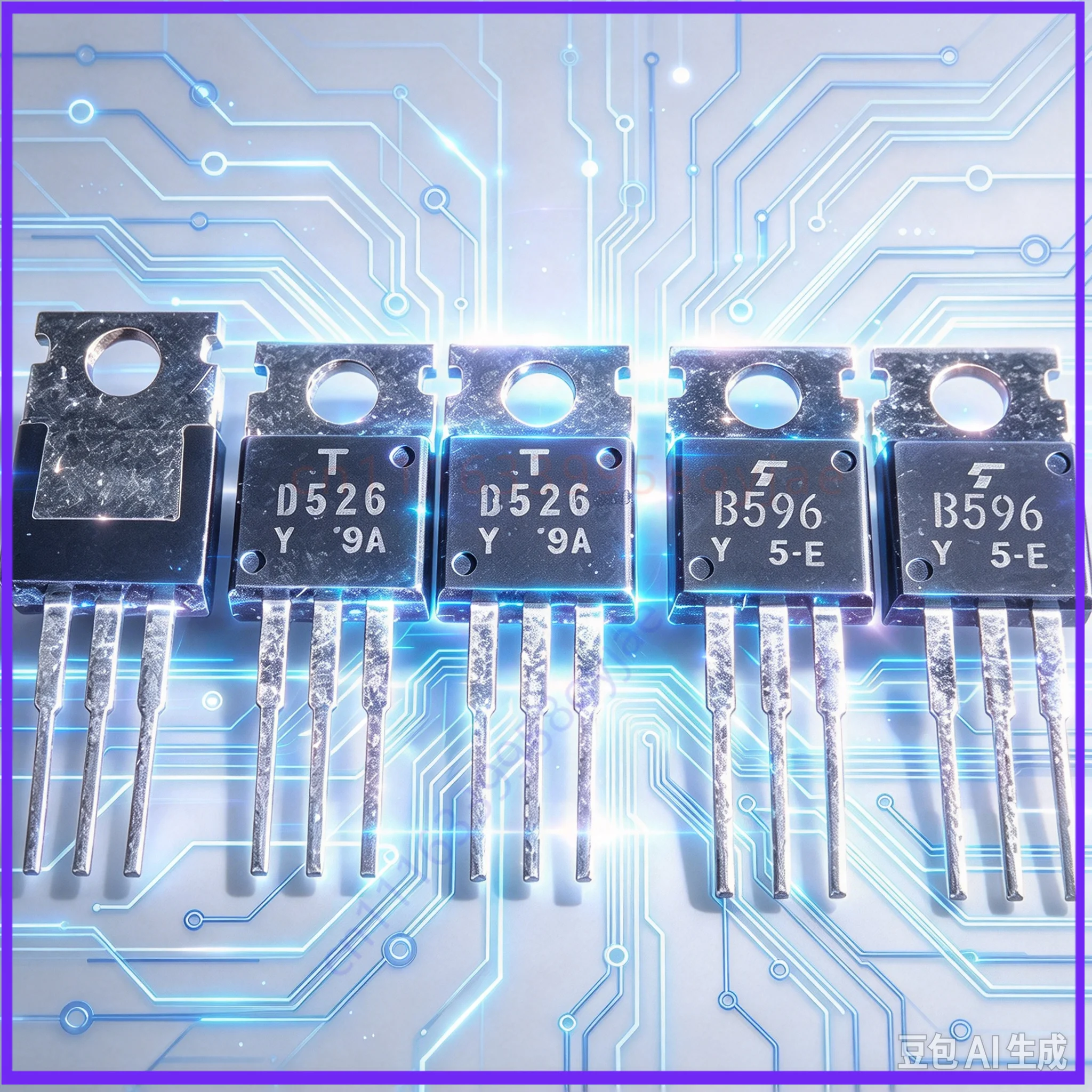 Genuine for 2SB596 2SD526 B596/D526 Audio Transistor 10Pairs Japanese Original