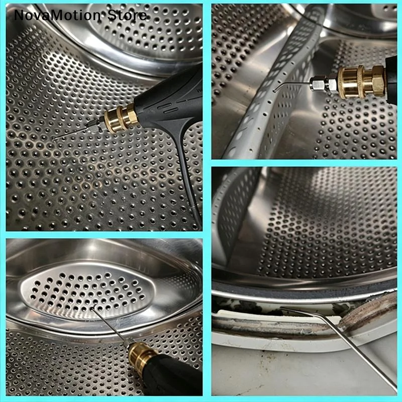 1pc Stainless Steel High Pressure Cleaning Needle Nozzle 1/4