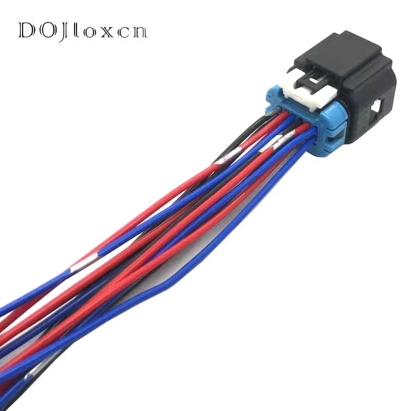 1 Set 12 Pin Automobile Female Black Butt Plug Original Authentic Wire Harness Connector 13678638 With Line 15cm