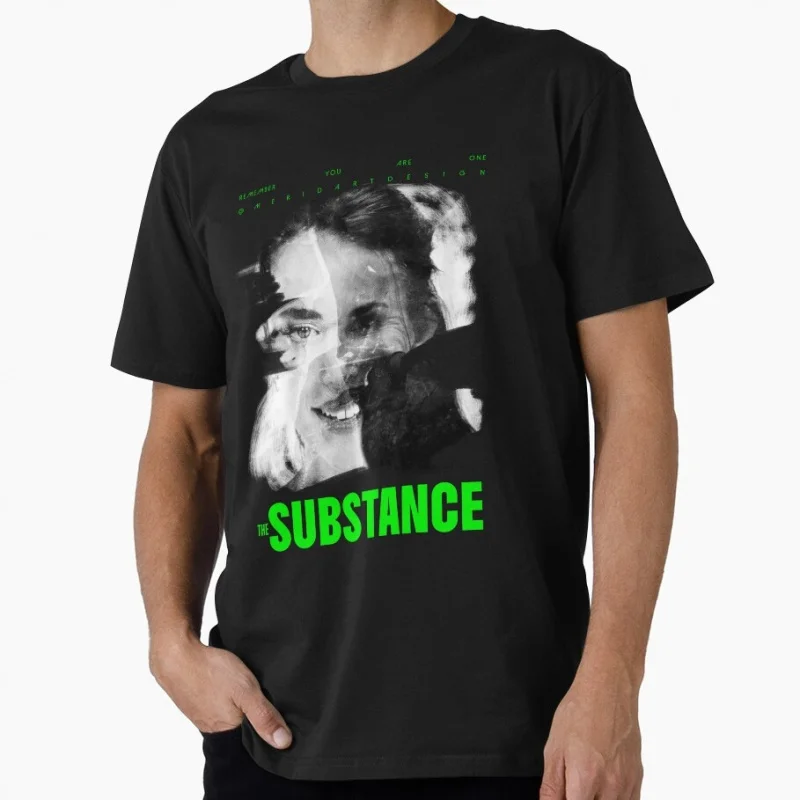 

The Substance 2024 Horror movie Gift t shirt 0501 Men's 100% cotton print O-Neck Short Sleeve Graphic clothes All size tee S-6XL