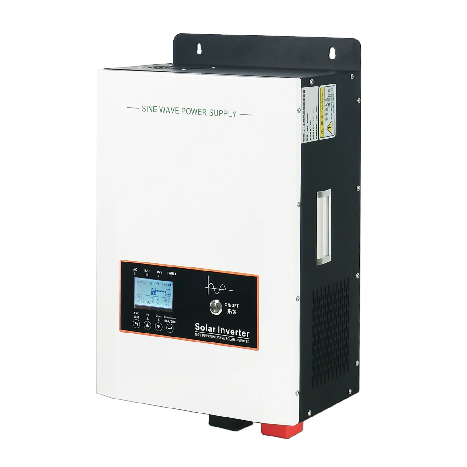 

48v 60v 72v 96v To 110v 220v Pure Sine Wave Off Grid Inverter 8000w 10000w 12kw Dc To Ac Power Solar Inverter