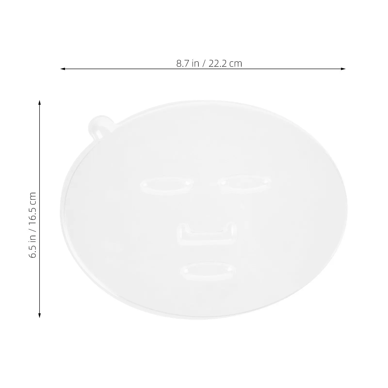 20 Stück DIY-Gesichtsmaskenform, wiederverwendbares tragbares Werkzeug für Kollagen-Algen-Schlamm-Masken, Hautpflege, Schönheitsinstrument, Zubehör