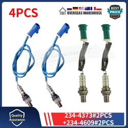 4PCS Oxygen O2 Sensor 234-4373 234-4609 For 2006-2011 Mercury Grand Marquis Ford Crown Victoria 4.6L 5W6Z-9G444-BA 6L7Z-9F472-BA