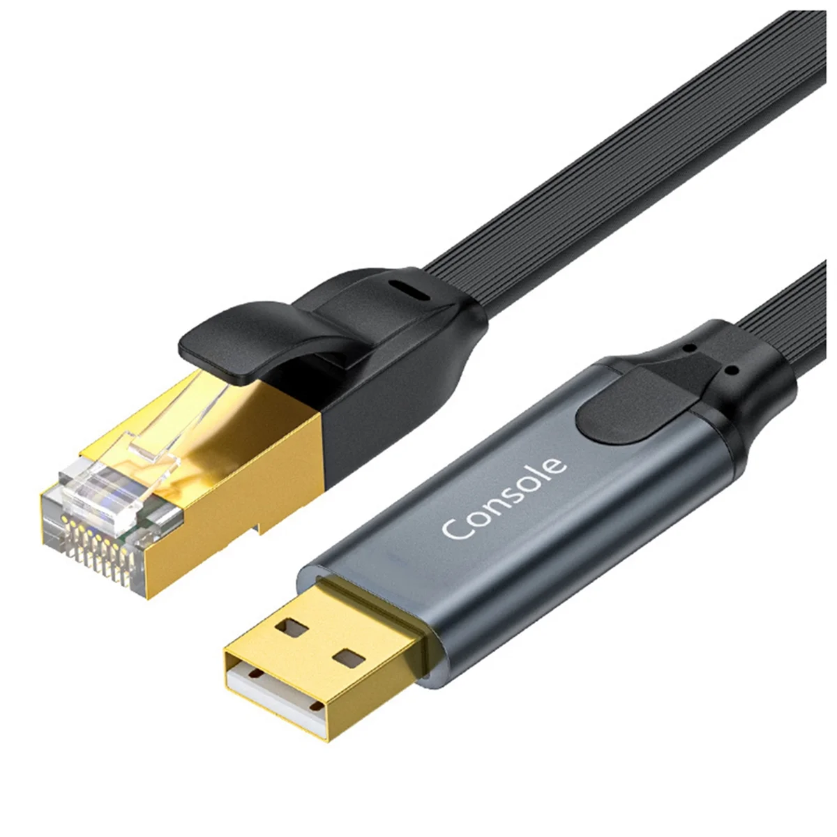 

Улучшенный ADEGBO консольный кабель USB-RJ45, адаптер USB-RJ45 для ноутбука, 180 см