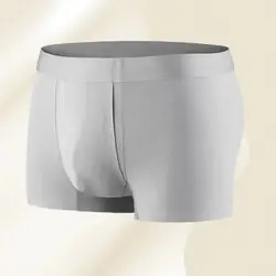 Physical Therapy Underpants Men Underpants Breathable Boxers Front Open Elastic Soft Men Boxers Men Underwear