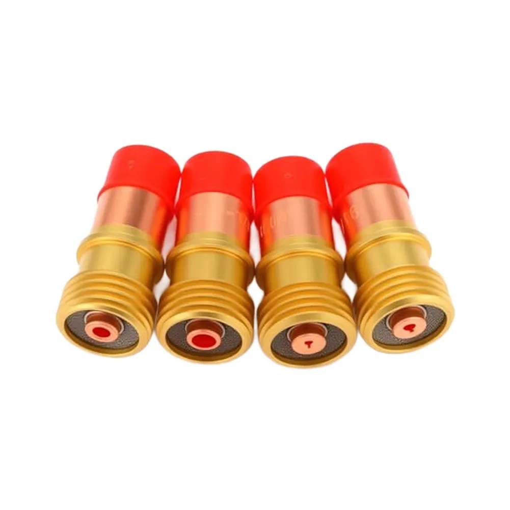 For WP 17 18 26 for tig for torch Accessories Kit 36 pcs with #4 to #12 Transparent Glass Cups Copper Clips Silicone Sealing