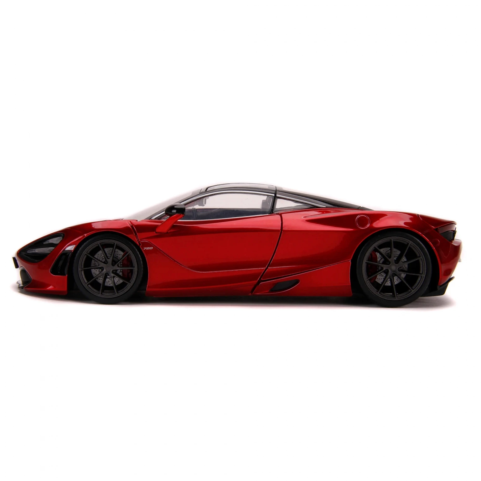 Jada Hyperspec 1:24 McLaren 720S Die-cast Car Red, Model Toys for Kids and Adults Collectibles No Box