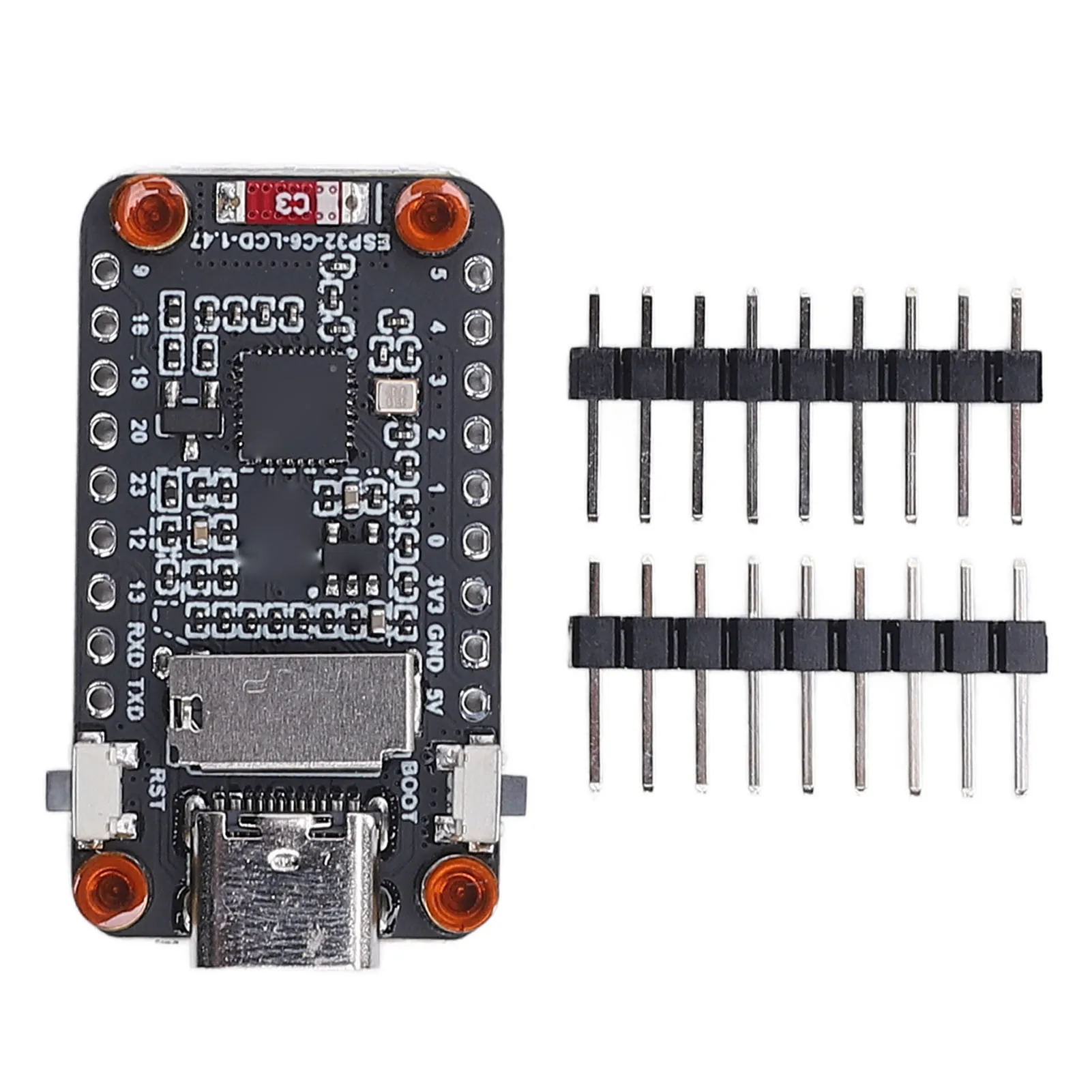 1.47 Inch Display Development Board 172x320 262K Color LCD Display Module with RGB Support Wireless Fidelity 6 Bluetooth 5