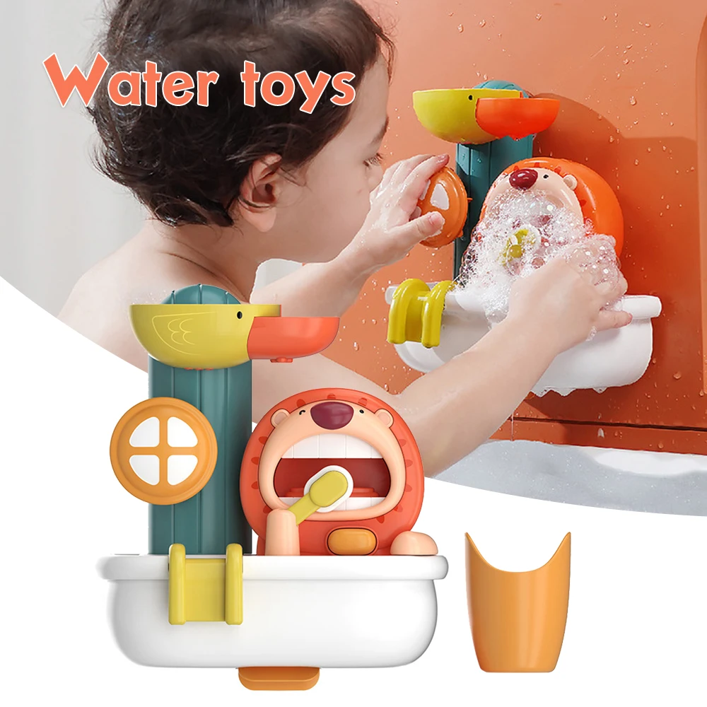 Bubble Makers Bubble Blowing Products Cartoon Animal Shape With Sucker