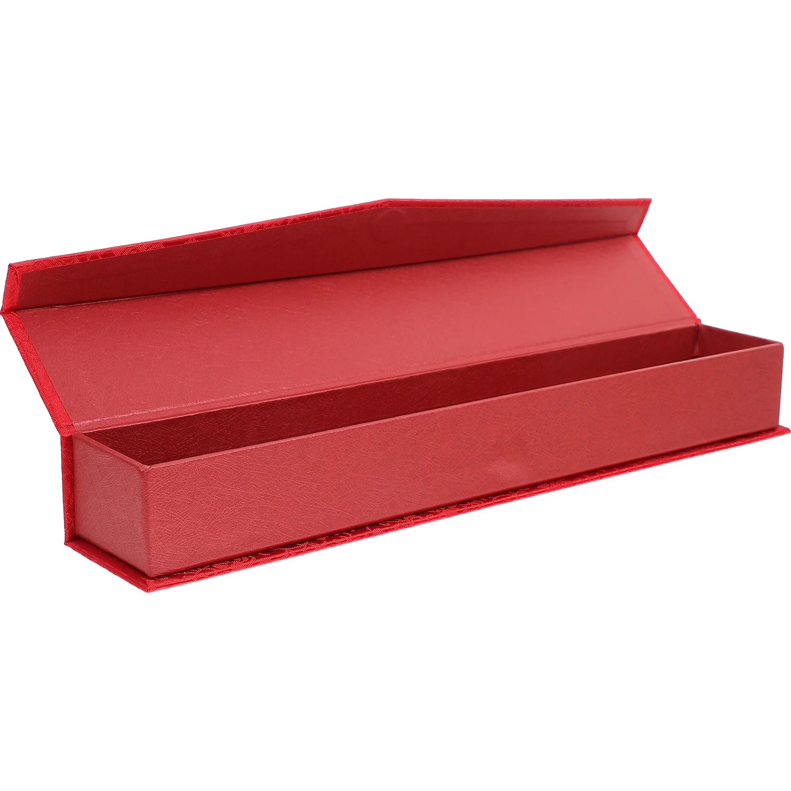 Calligraphy Scroll Box Chinese Design Painting Storage Holder Magnetic Closure Art Collection Display Container