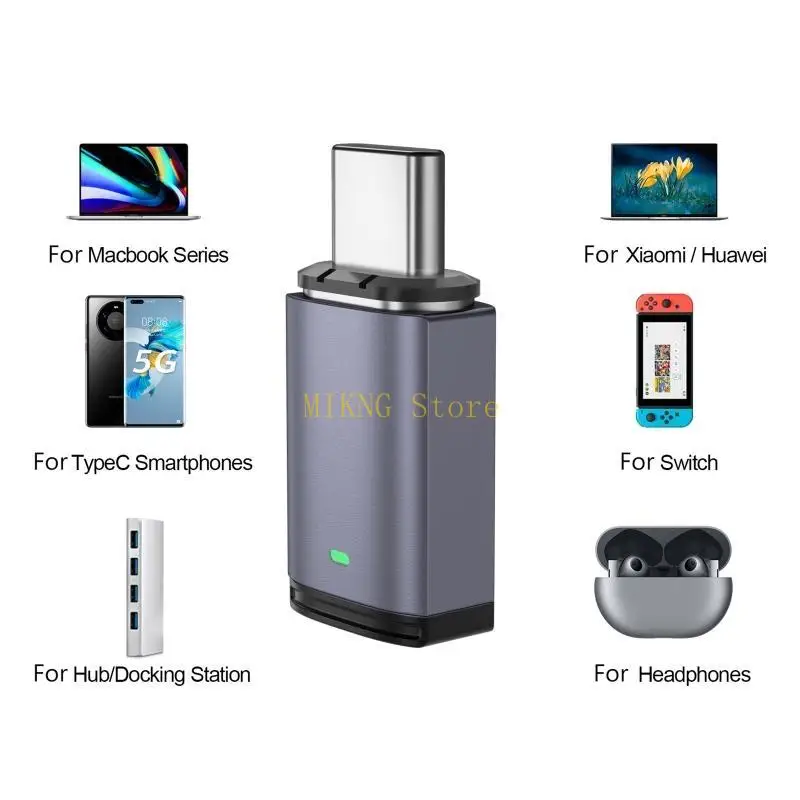 PD 100W USB C To Type C Adapter 5A Data Transmission Fast Charging best sale