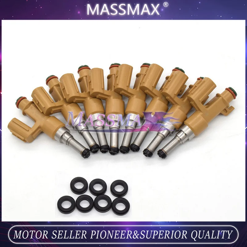 

High Quality 8PCS Fuel Injectors For 2008-2013 Toyota Lexus 4.6L 5.7L 23250-0S020 232500S020