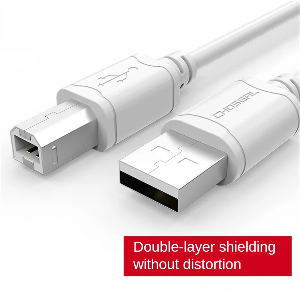 Cable de datos Usb 2,0, enchufe niquelado, núcleo de cobre seleccionado, Usb conectado al ordenador, impresora de inyección de tinta, Cable Digital, línea de datos