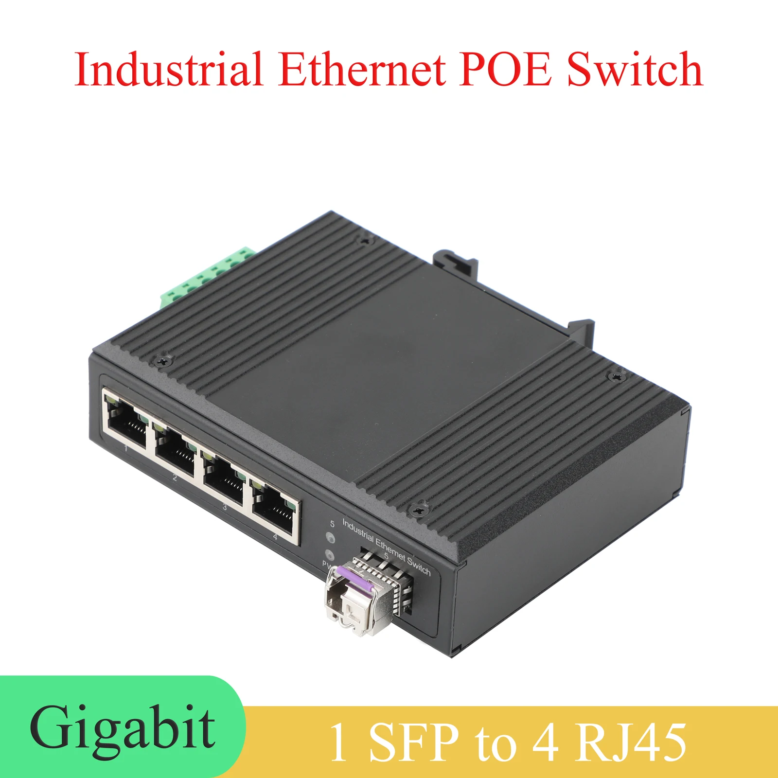 gigabit-sfp-industrial-transceiver-1-sfp-to-4-poe-10-100-1000m-fiber-optic-switch-550m-2km-3km-modules-for-industrial-network