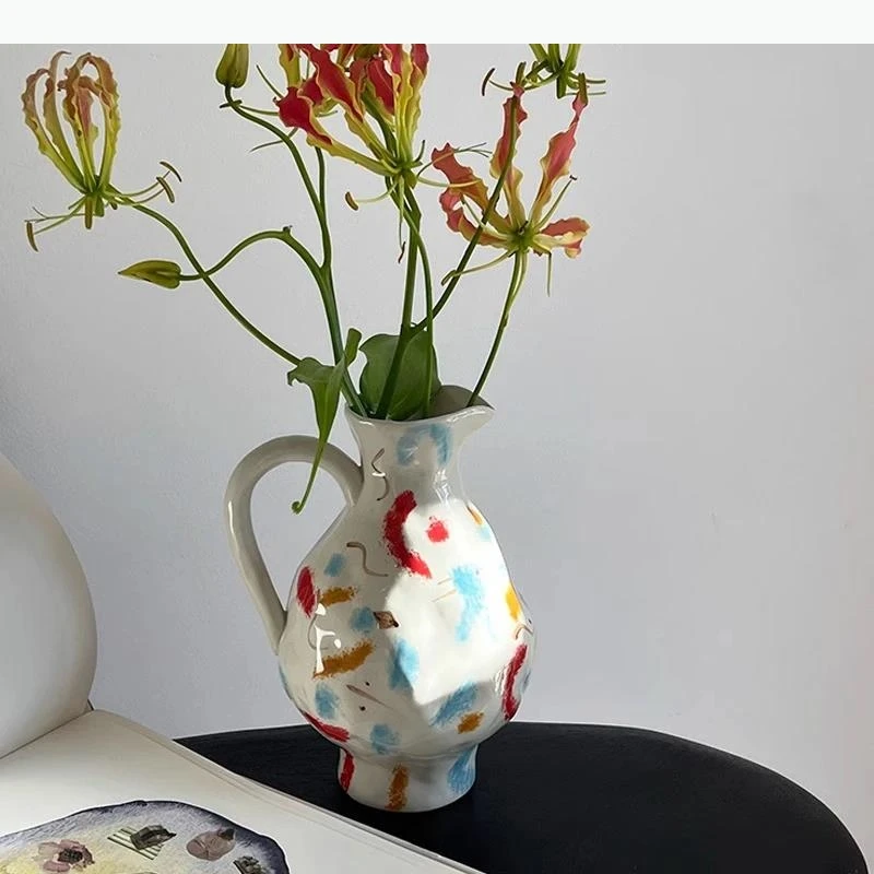 Transparent Bubbles Glass Vase Hydroponics Flowers Pots Desk Decoration Artificial Flower Decorative Floral Vases Home Decor