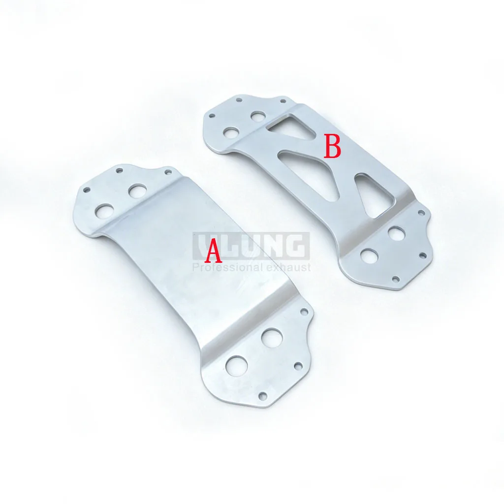 Chassis Support Plate Brace for BMW M3 M4 G80 G82 G87 2020-2026, Lowering Position for Large Diameter Exhaust Pipe Clearance