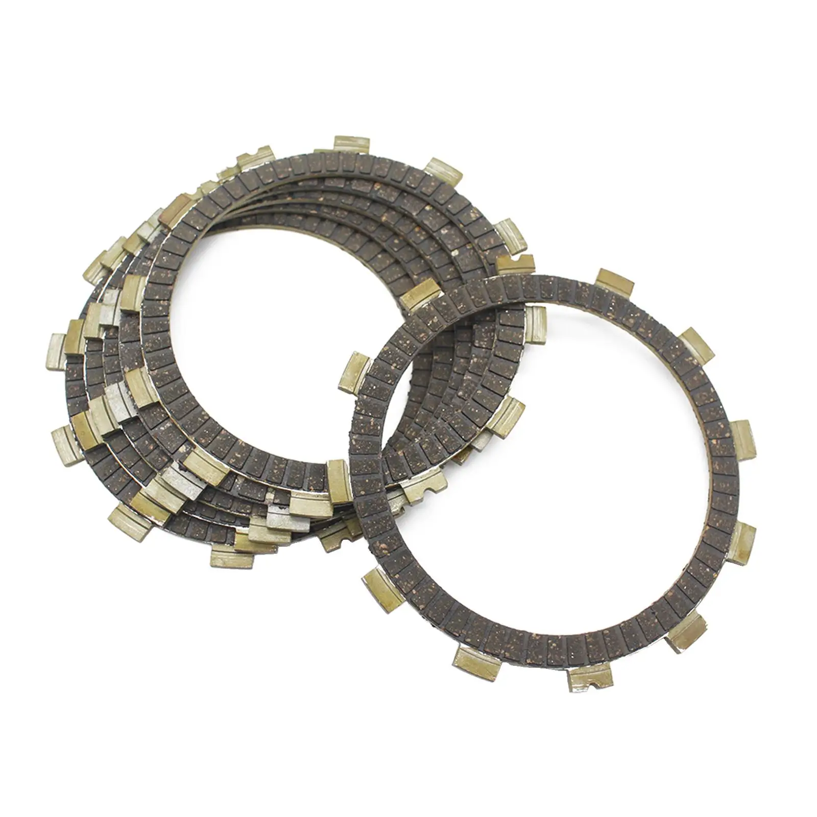 Motorbike Clutch Friction Plate Woodchip Material for Suzuki GSF250 GSF400 74A 77A Clutch Disc Repair Accessories Kit