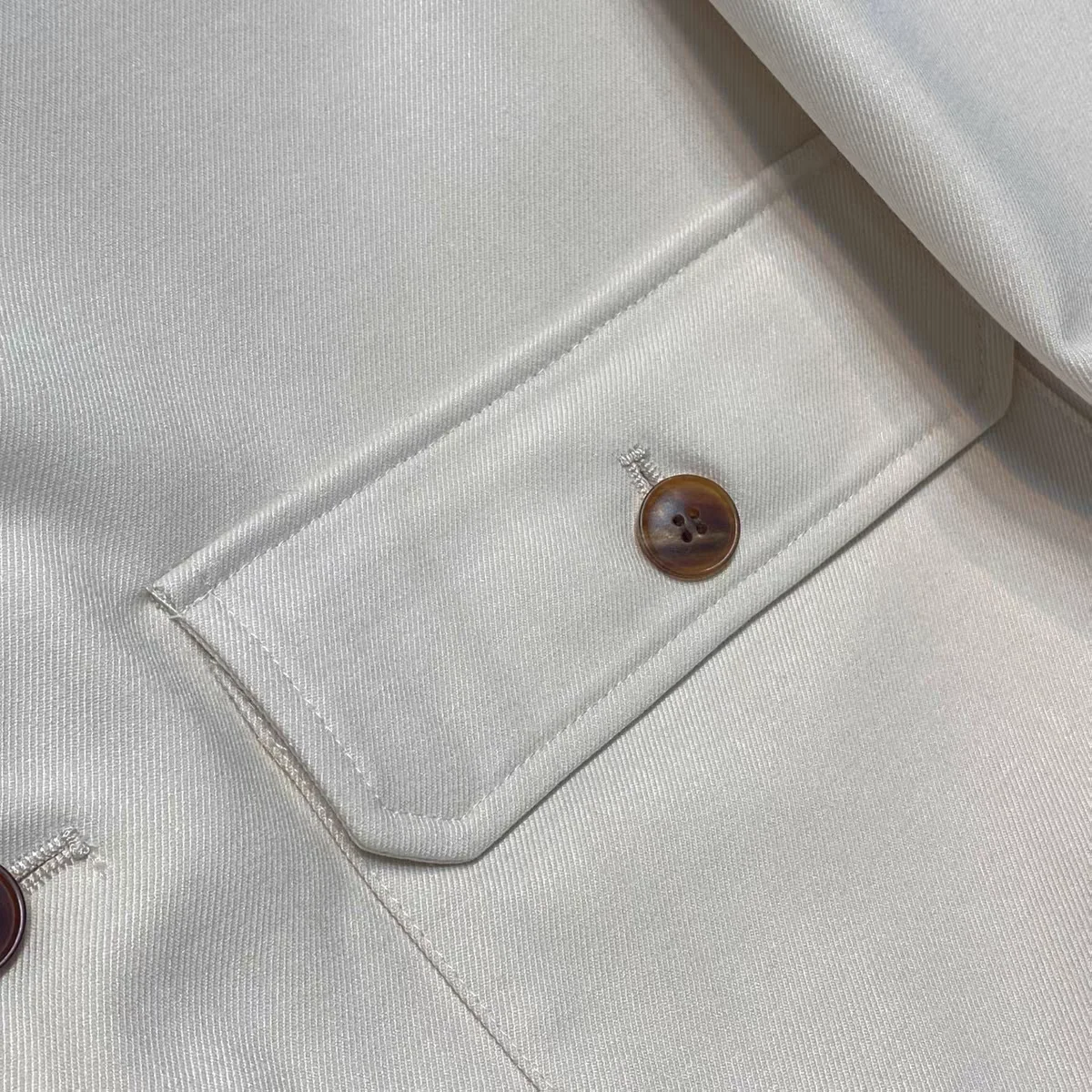 سترة طيران كاجوال بياقة واقفة من مزيج الصوف والرياح من قبل الميلاد