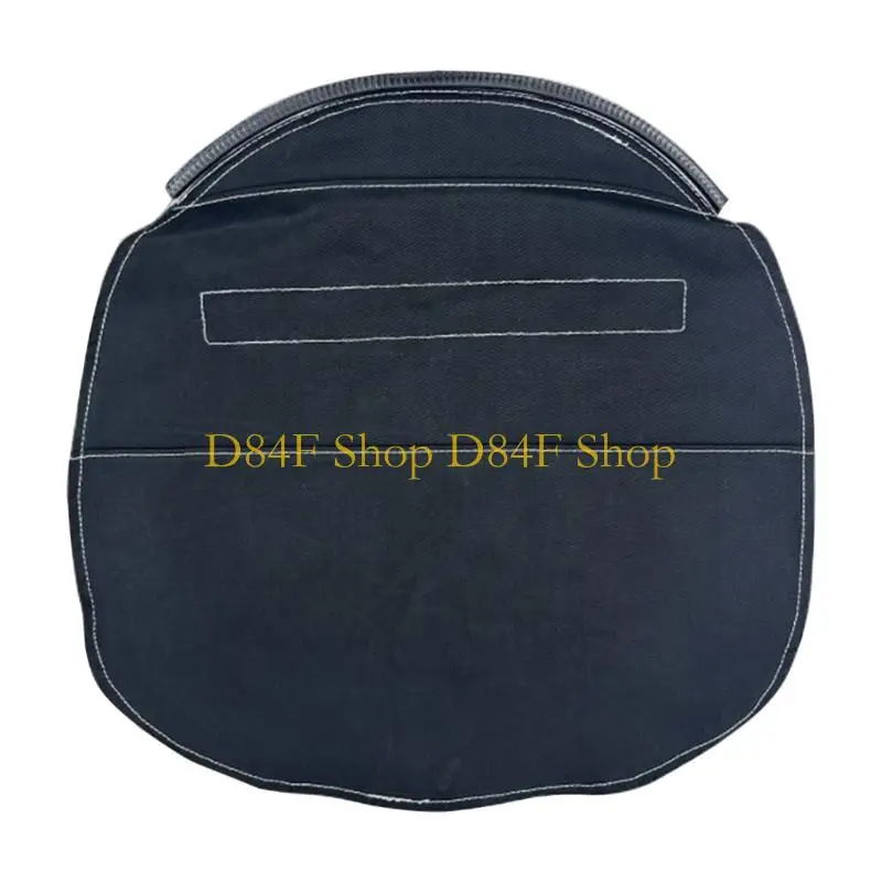 D84F Leather Cloth Welding Helmet Cover Headgear Wide Protections Area for Industrial