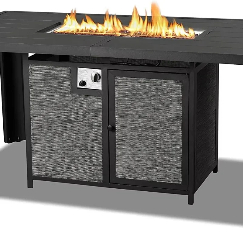 Outdoor Fire Pit Dining Table 62.5
