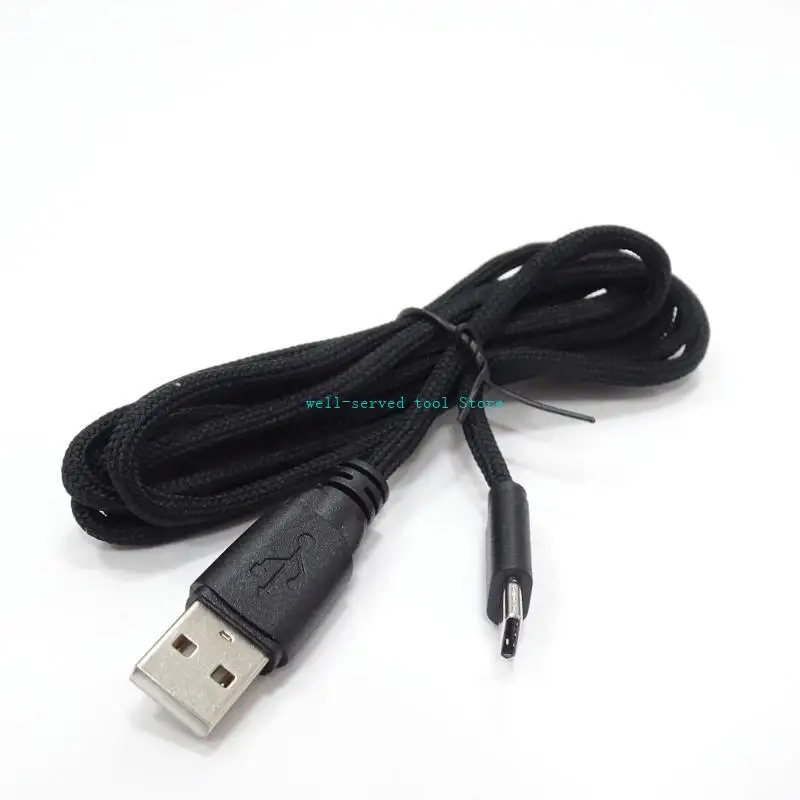 G88A Mouse Charging Cable DIY PVC NYLON USB Type C Mouse Cable Line Line Wire