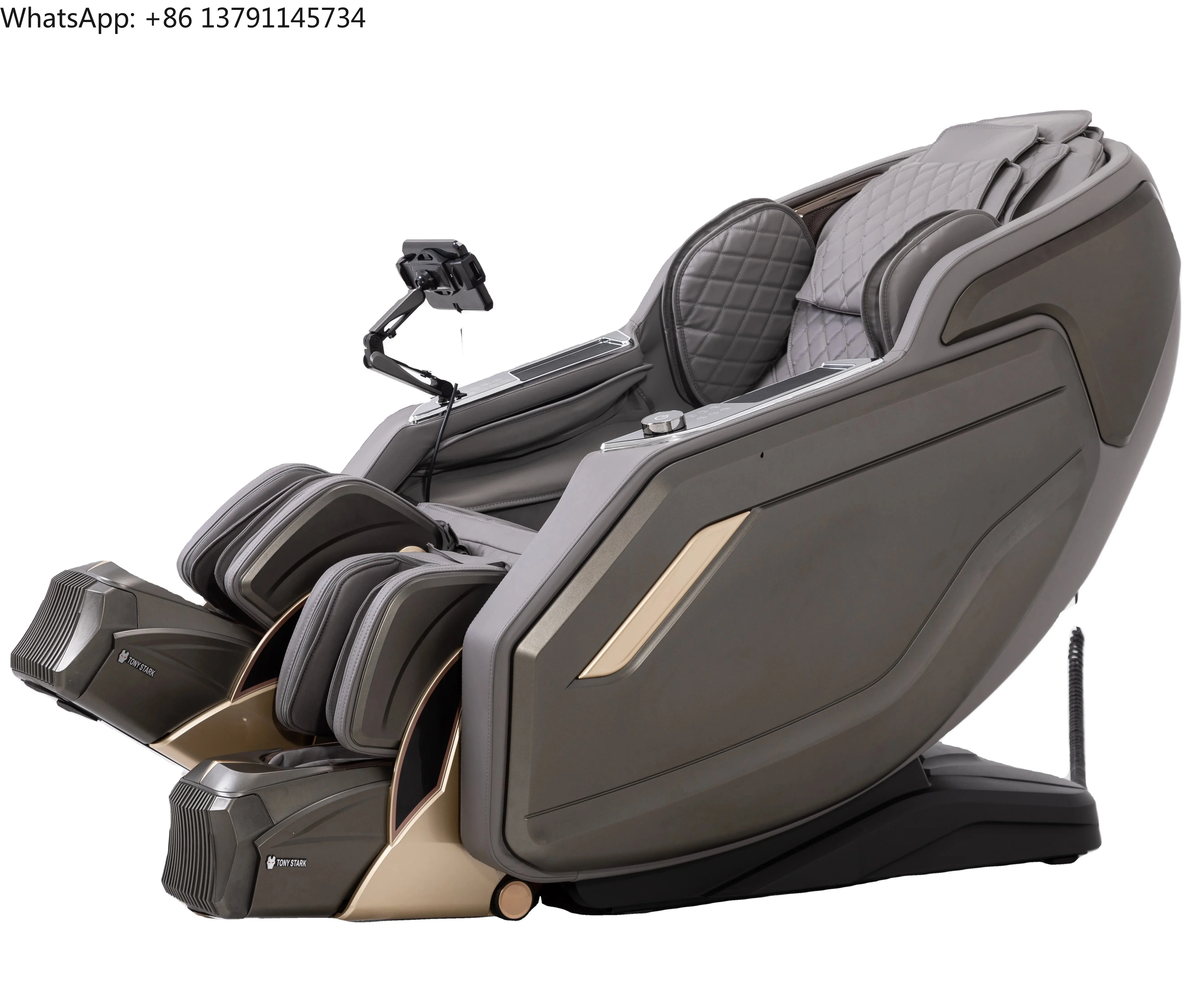 

2026 C85 AI Foldable Full Body Massage Chair Zero Gravity Electric Heating Portable PU Leather Back Massager