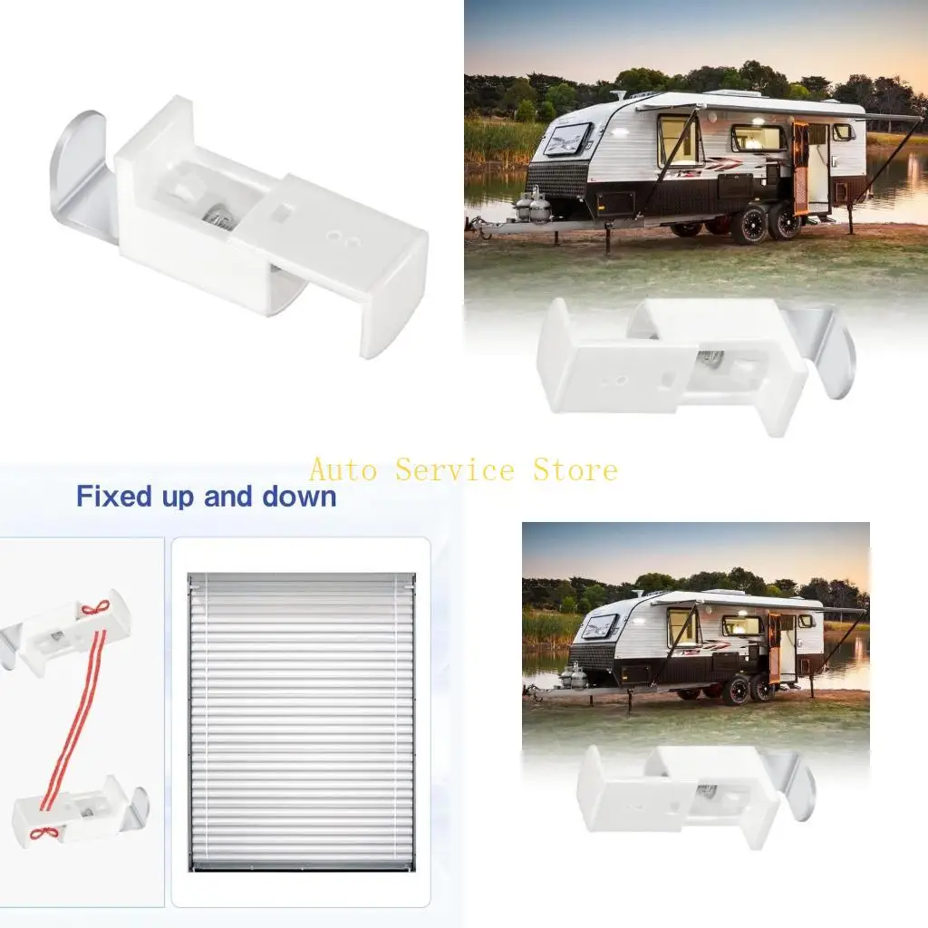 

462A simple clip Plissee Blind Brackets Plissee Blind Support Hardware for Fast Installation in Homes & Recreational Vehicles