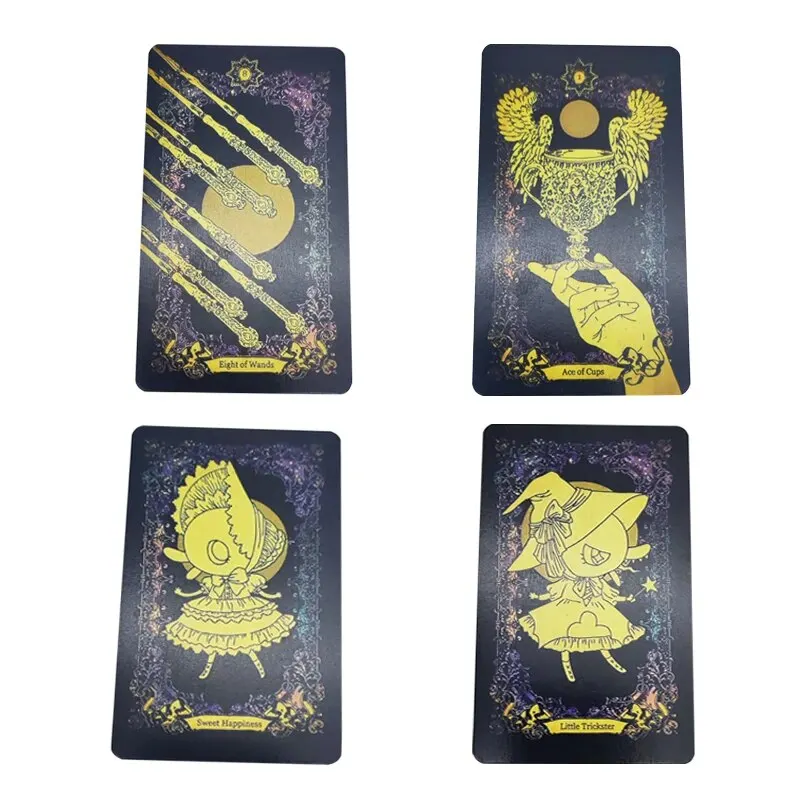 The Wandering Spirit Tarot Deck Leisure Party Table Game High Quality Fortune-Telling Prophecy Oracle Cards With PDF Guidebook