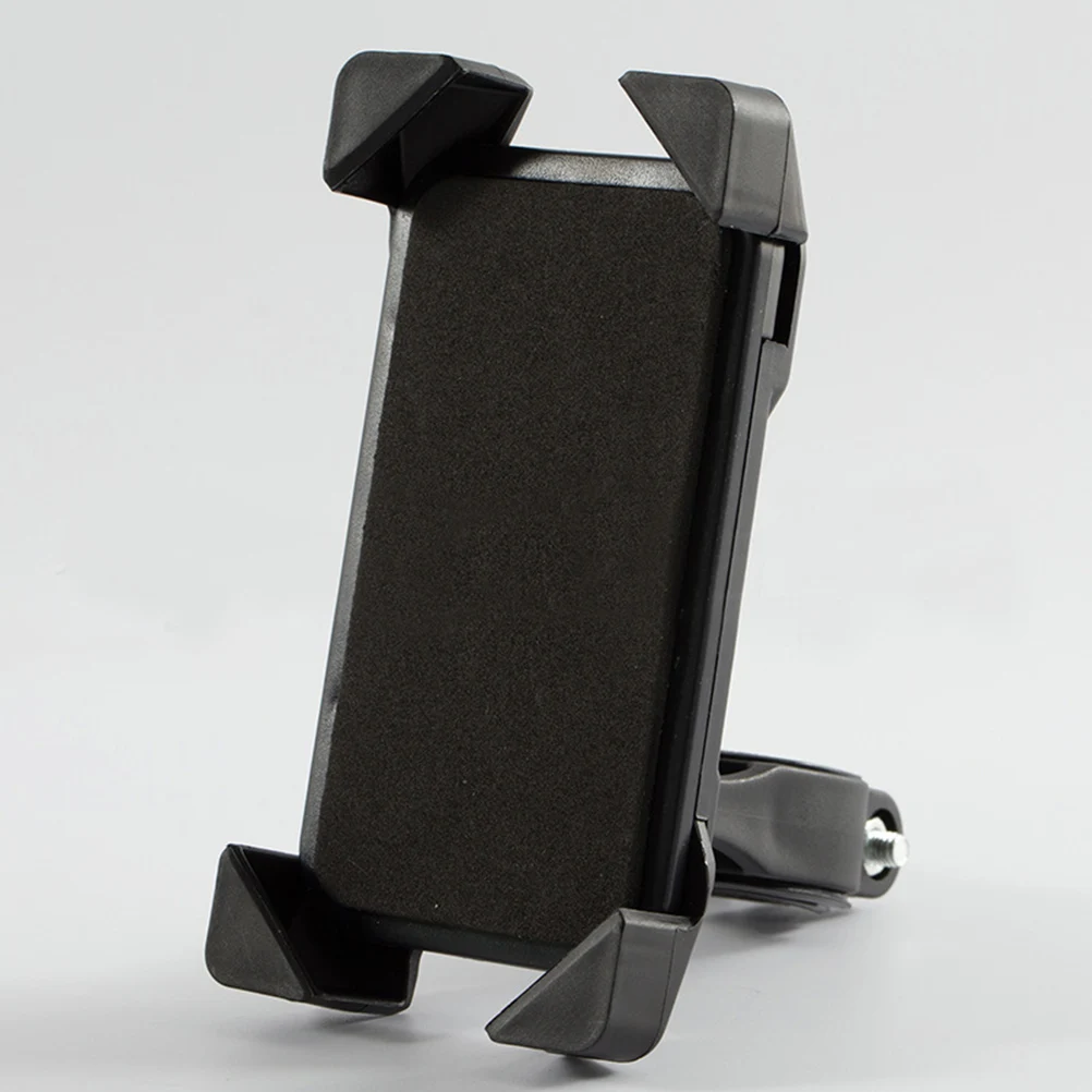 

Universal Silicone Bike Motorcycle Phone Holder Adjustable Handlebar Mount Stable 4 Buckle Support Fit 4.5-7 Inch Smartphones