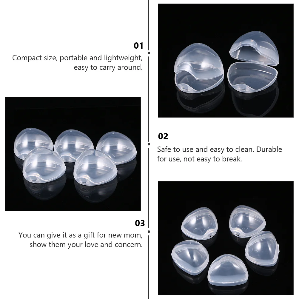 

10 шт., контейнер для детской соски, портативный пылезащитный держатель, компактный ящик для хранения, легкий вес для путешествий, сумка для подгузников в коляске