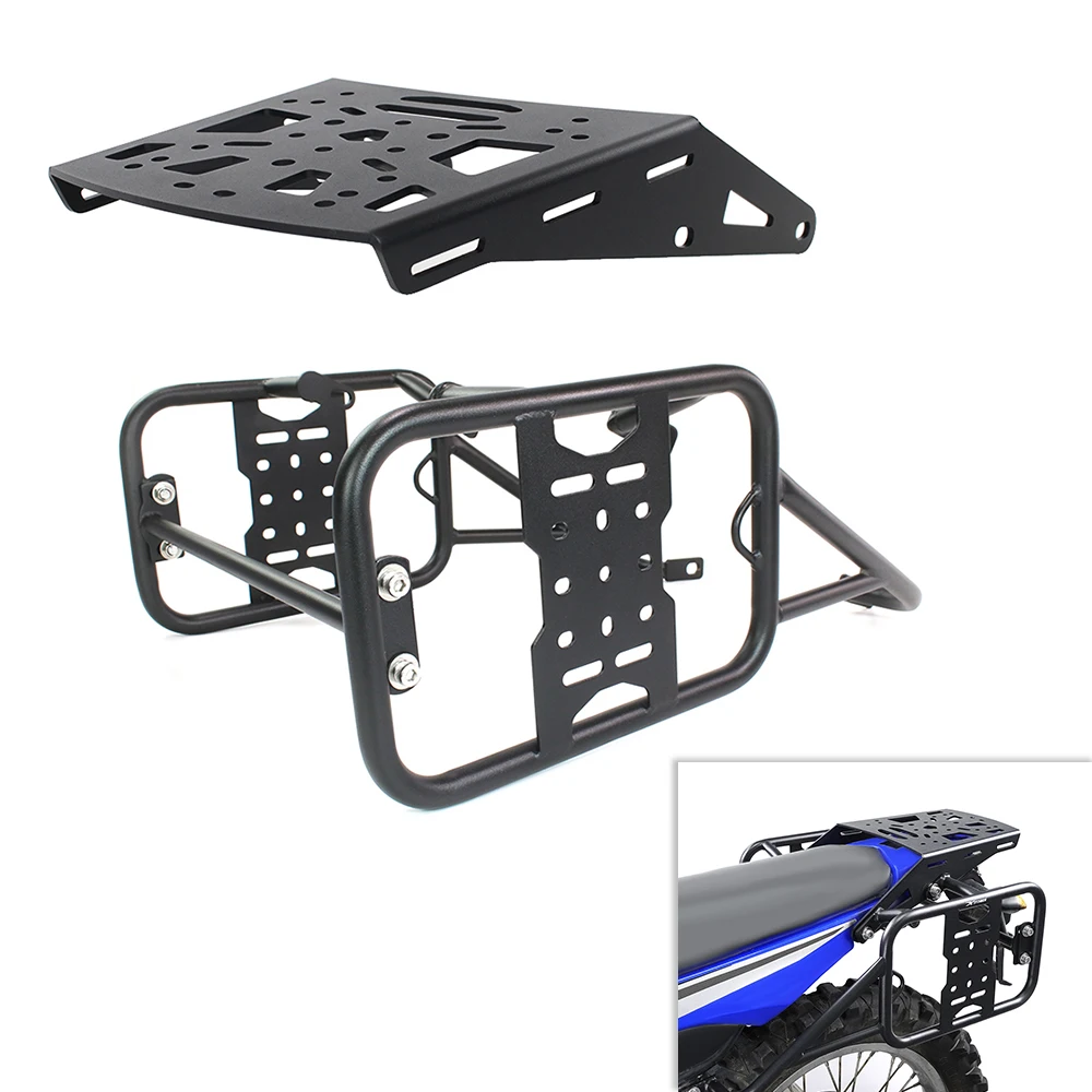 

Motorcycle Rear Rack Luggage Rack Fit For Yamaha XT250X All years XT 250X Saddlebag Support Racks Pannier Racks Side Carrier