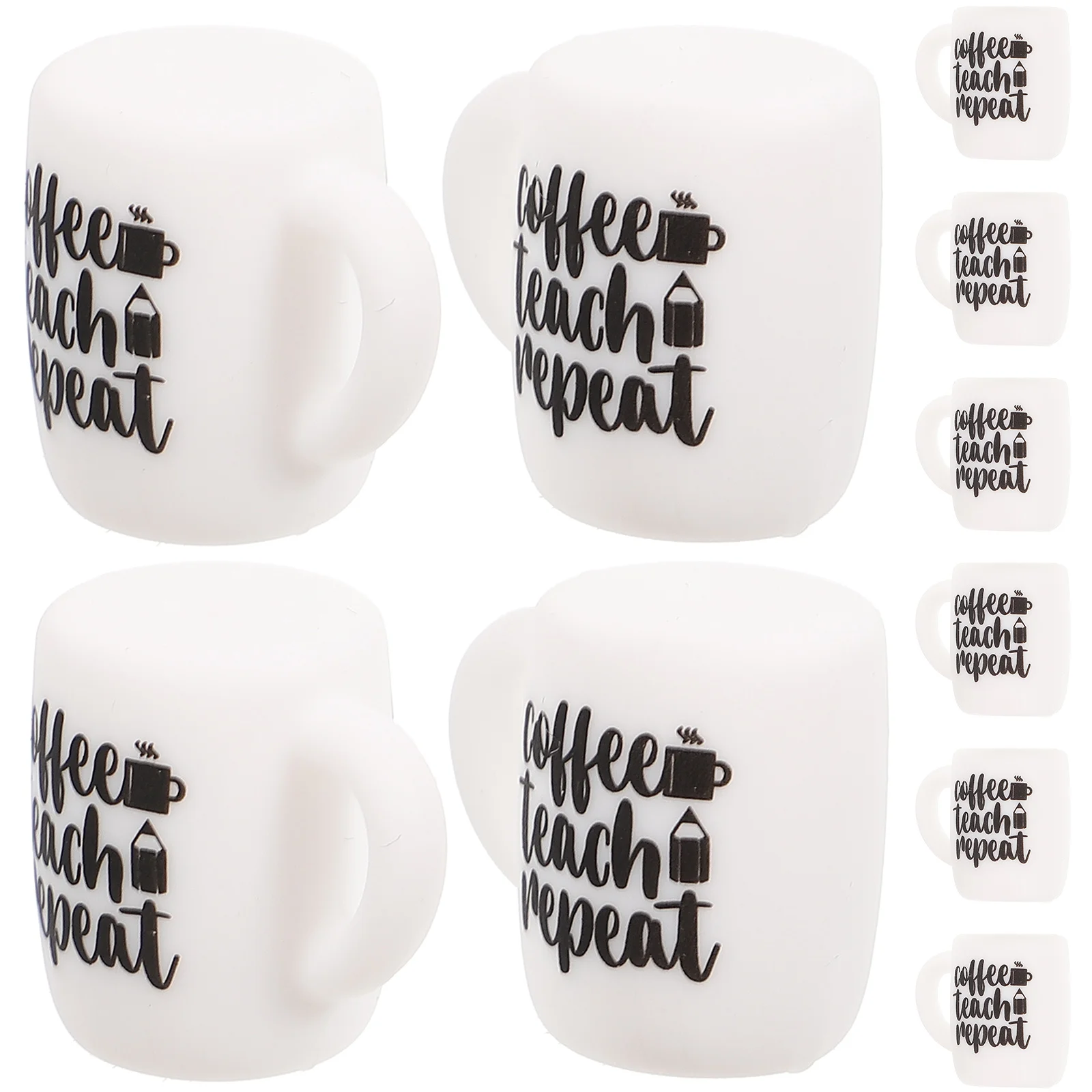 

10Pcs Silicone Focal Beads Easy Use DIY Keychain Bracelet Necklace Jewelry Components Silicone Beads Bead Jewelry Making Kit