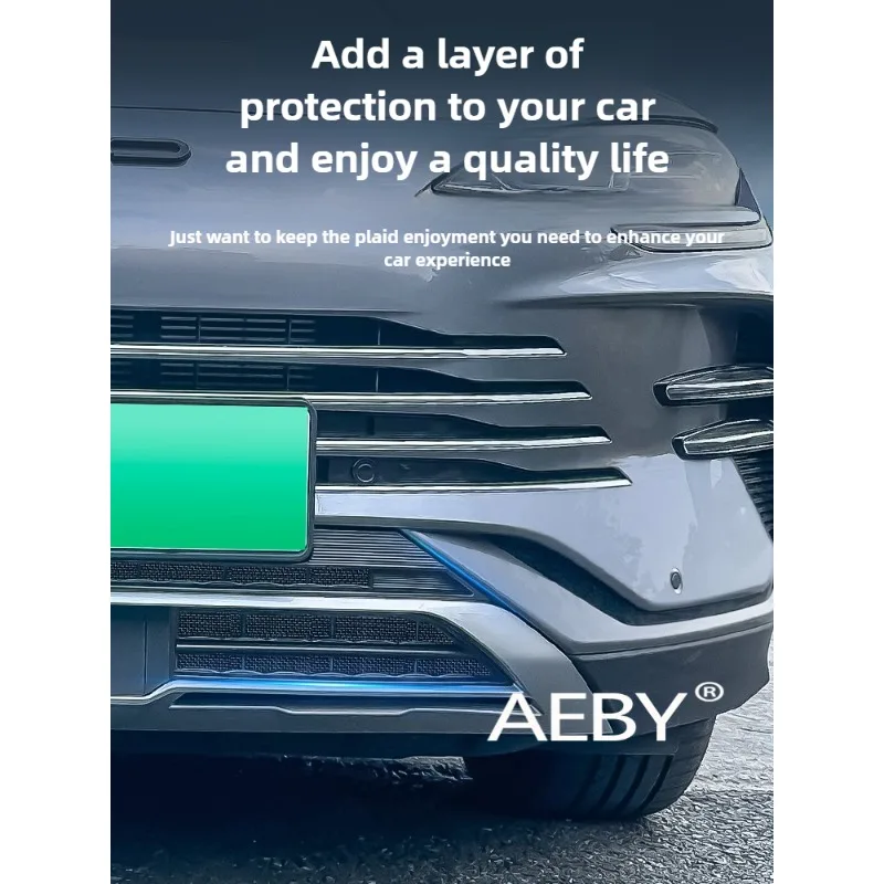 AEBY For BYD Seal U DM-i 2023-2025 Bug & Stone Shield for Radiator,Radiator Protector,Snap-on insect net,Front Grille Mesh