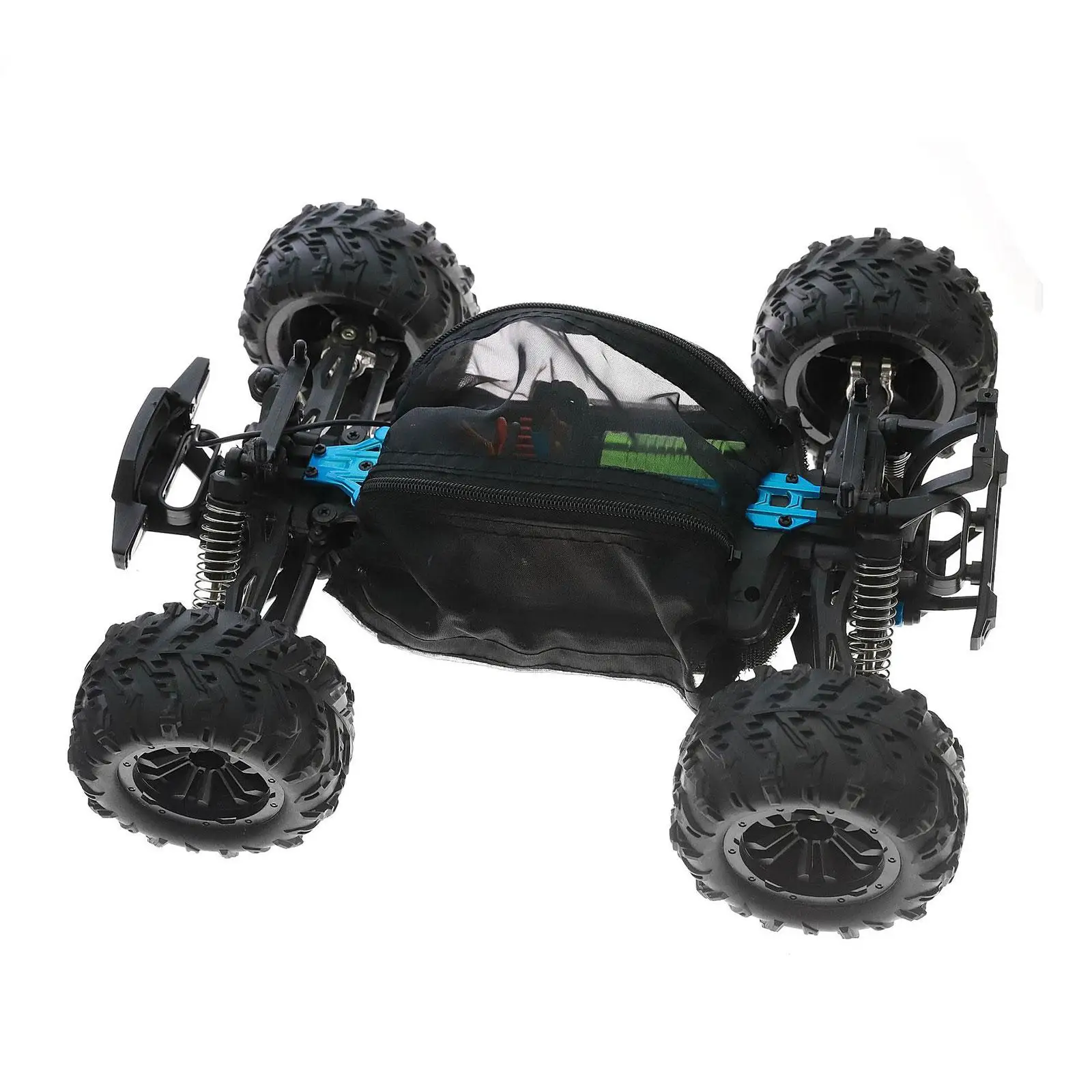 1/16 RC Car Chassis Dust Cover Dustproof Portable Zipper Design Spare Parts