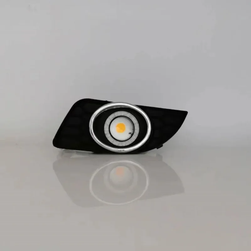 LED Fog Lights Assembly For Buick Excelle  2008 2009 2010 2011 2012 Front Bumper Fog lamp Replacement Angel Eye Daylight Kit